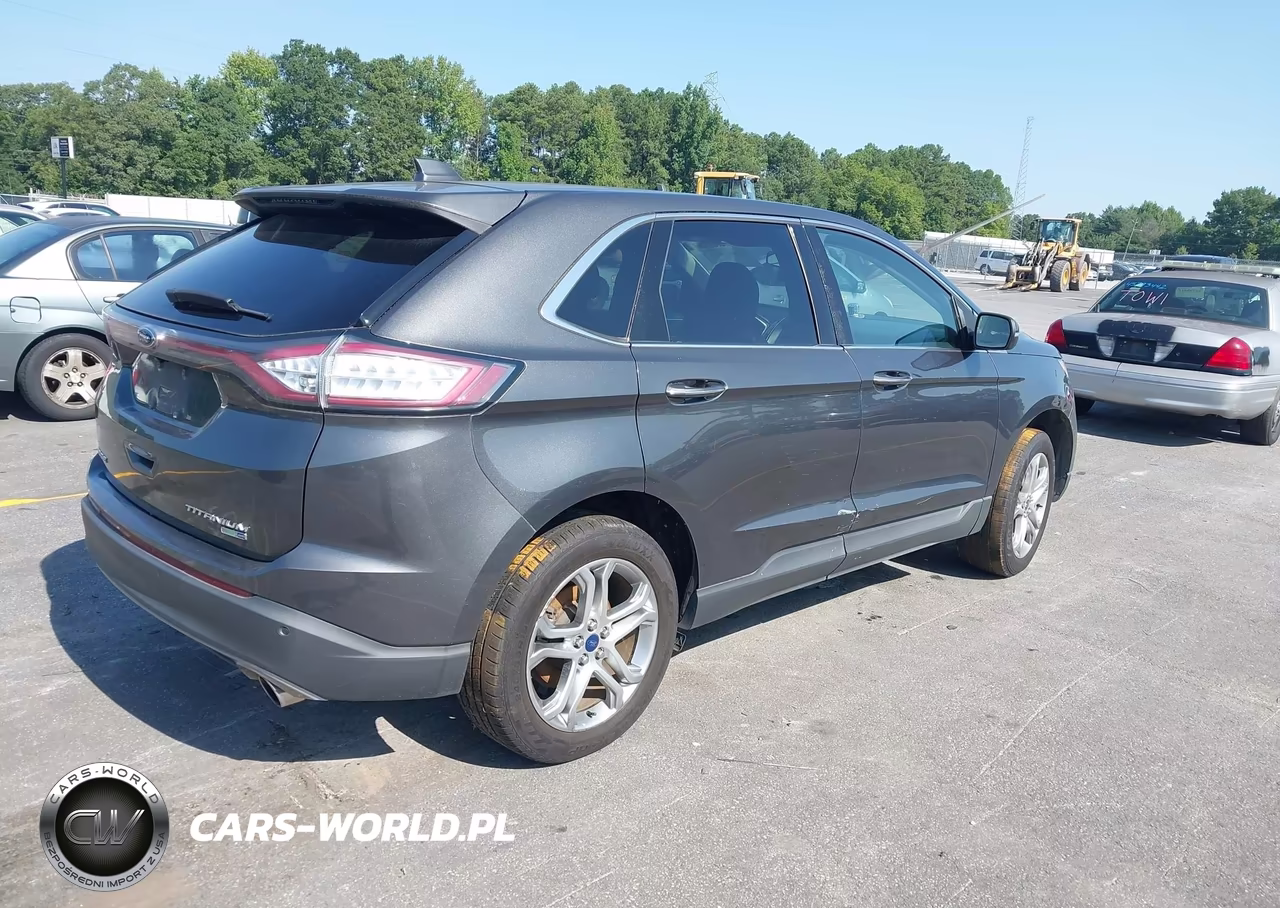 2017 Ford Edge Titanium VIN:2FMPK4K95HBB32026 - 4