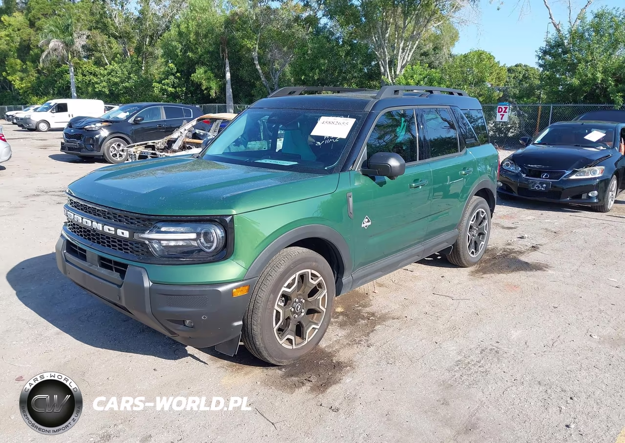 2025 Ford Bronco Sport Outer Banks VIN:3FMCR9CN0SRE65021 - 2