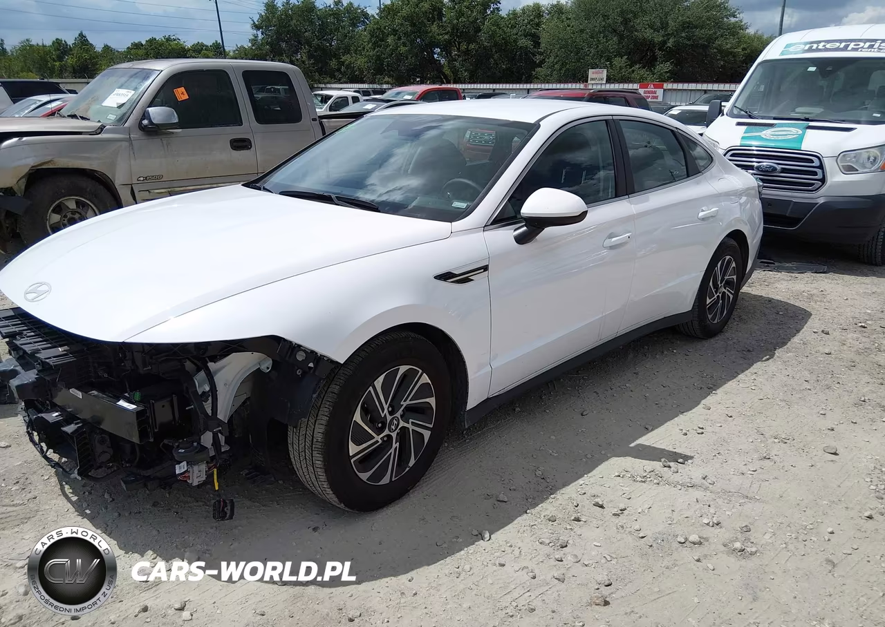 2026 Hyundai Sonata Hybrid Blue VIN:KMHL24JJ5TA163288 - 2