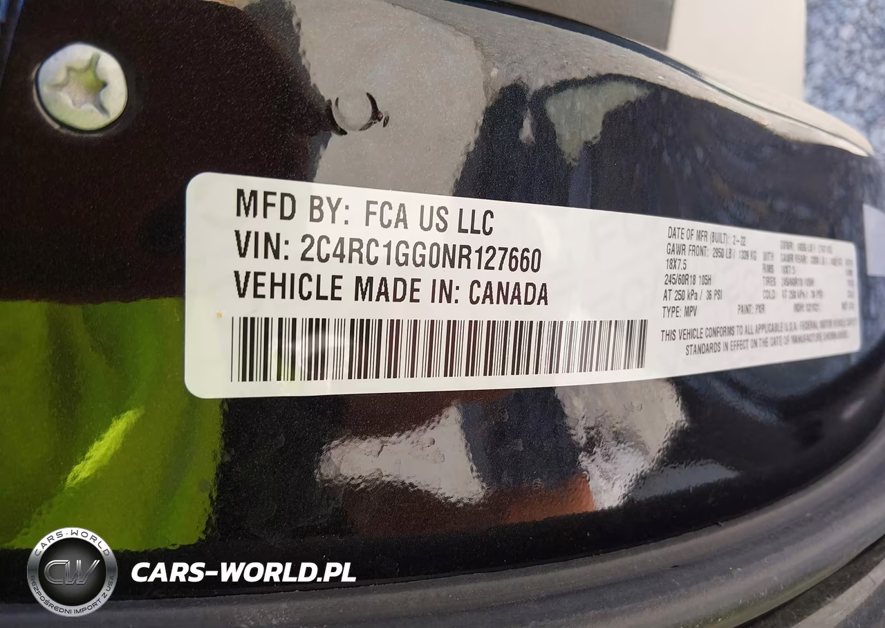 2022 Chrysler Pacifica Limited VIN:2C4RC1GG0NR127660 - 9