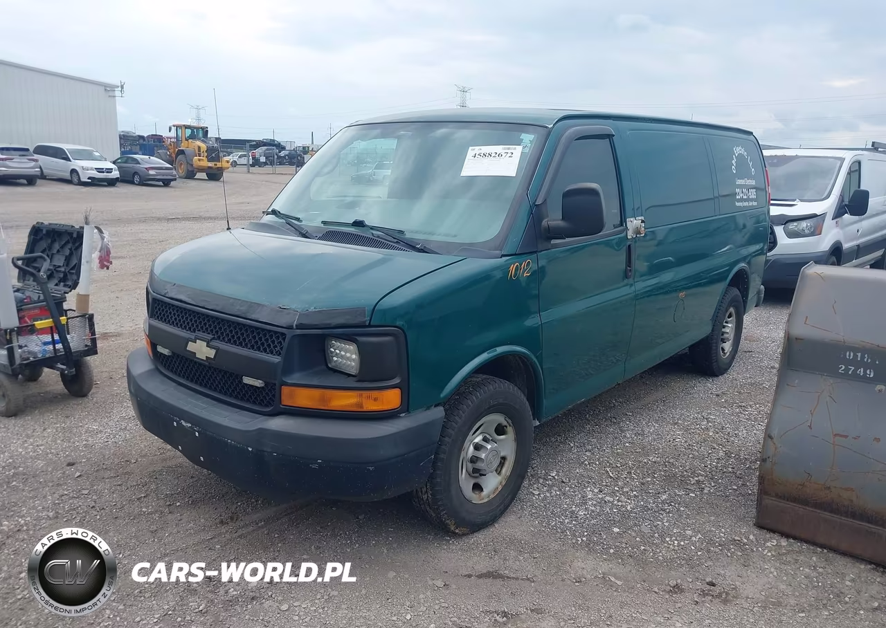 2013 Chevrolet Express 2500 Work Van VIN:1GCWGFCA1D1126249 - 2