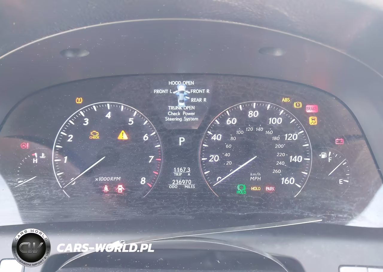 2011 Lexus Ls 460 VIN:JTHBL5EF9B5102699 - 7