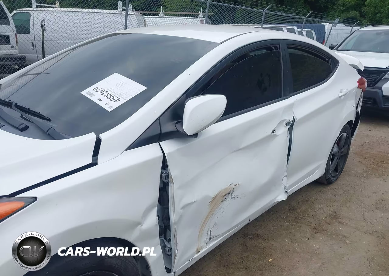 2013 Hyundai Elantra Gls VIN:5NPDH4AE5DH344881 - 13