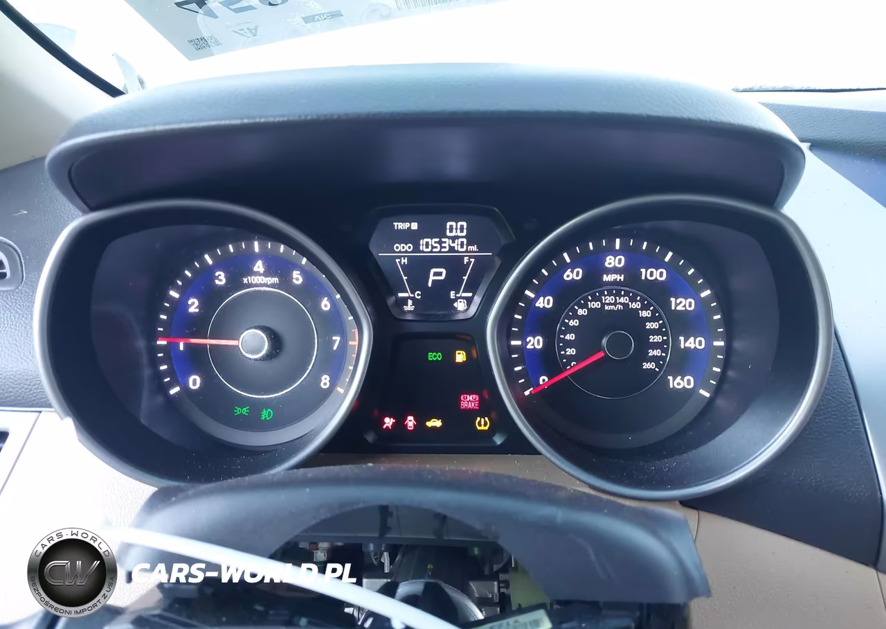 2013 Hyundai Elantra Gls VIN:5NPDH4AE5DH344881 - 7