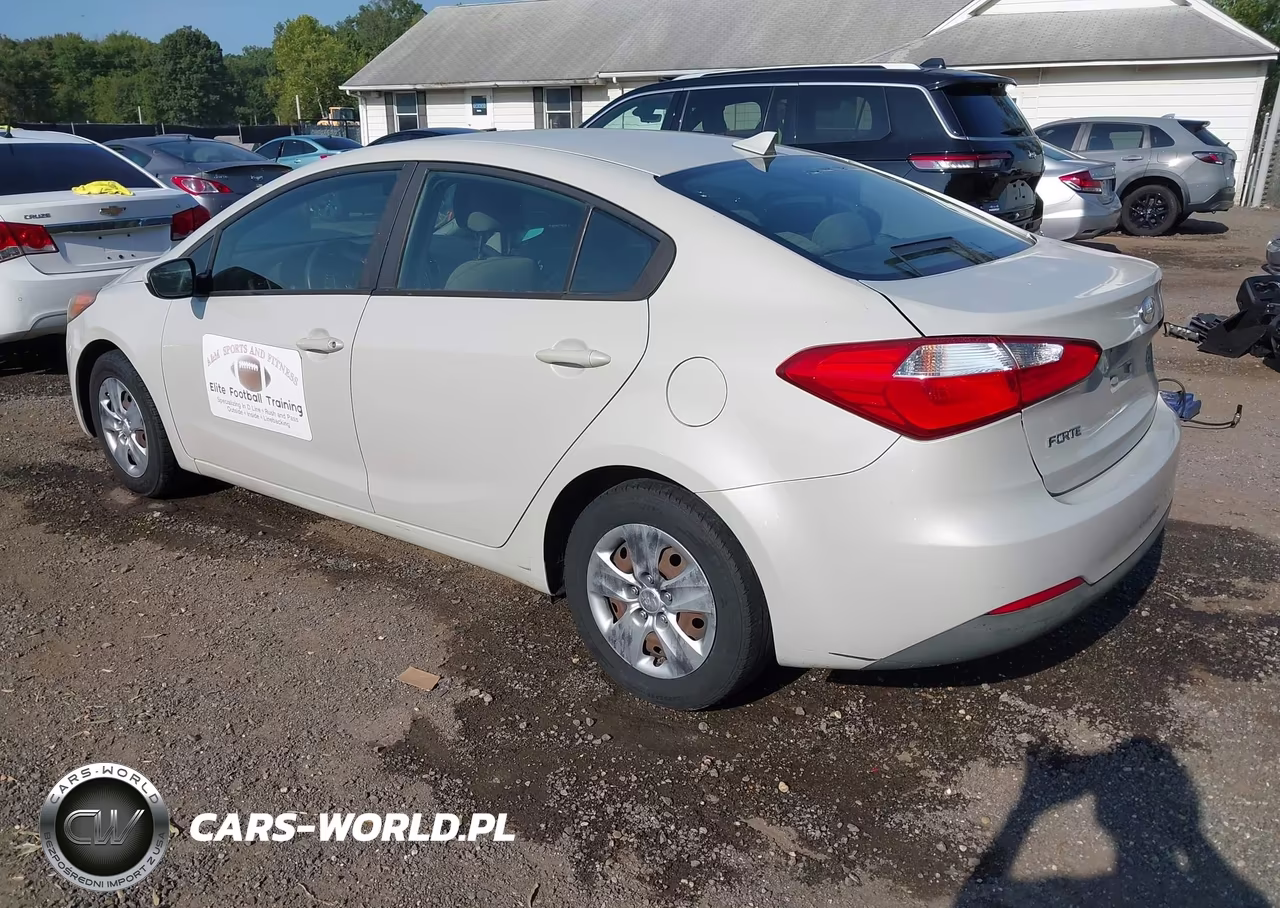 2014 Kia Forte Lx VIN:KNAFK4A60E5178125 - 3