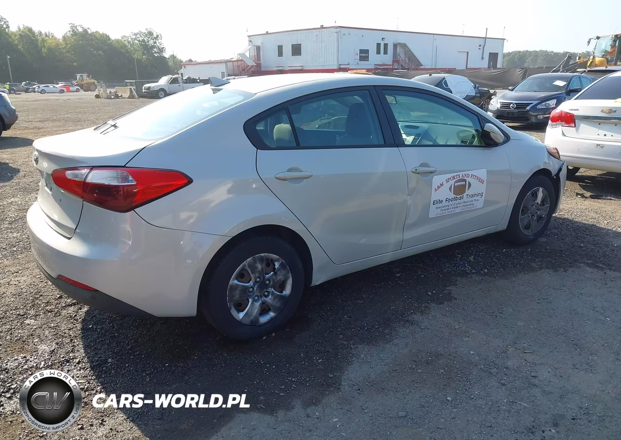 2014 Kia Forte Lx VIN:KNAFK4A60E5178125 - 4