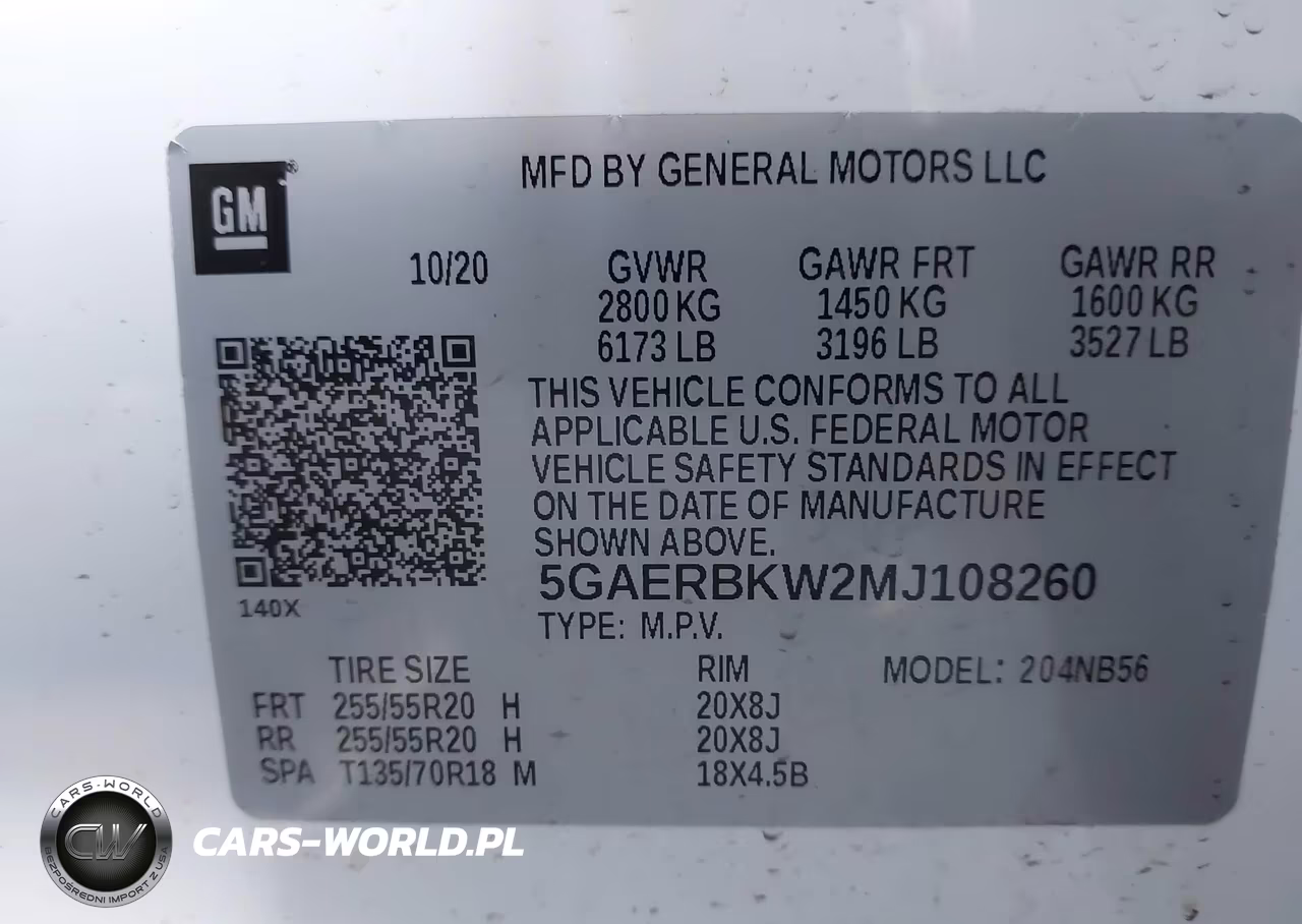 2021 Buick Enclave Fwd Essence VIN:5GAERBKW2MJ108260 - 9