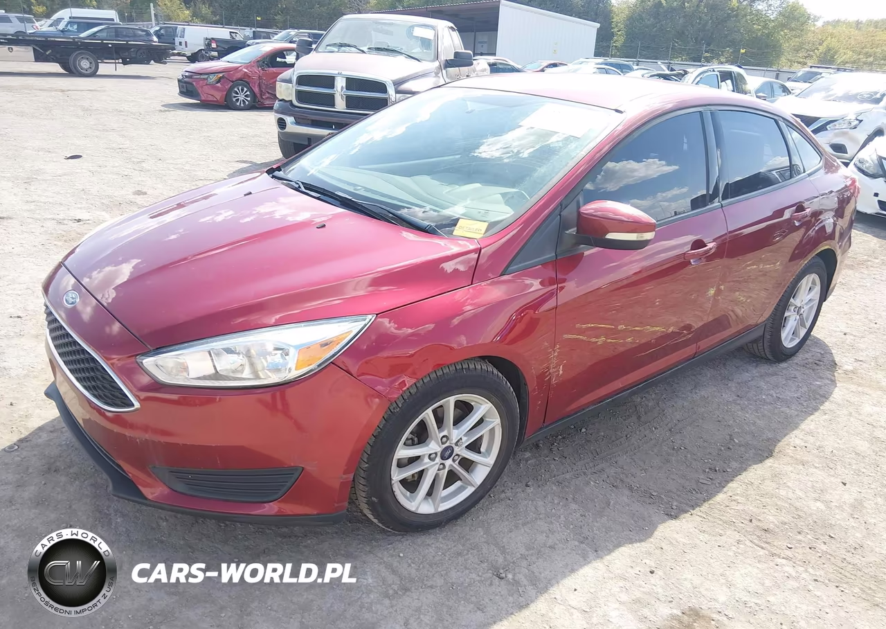 2017 Ford Focus Se VIN:1FADP3F26HL253993 - 2