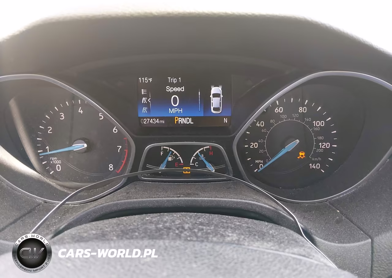2017 Ford Focus Se VIN:1FADP3F26HL253993 - 7