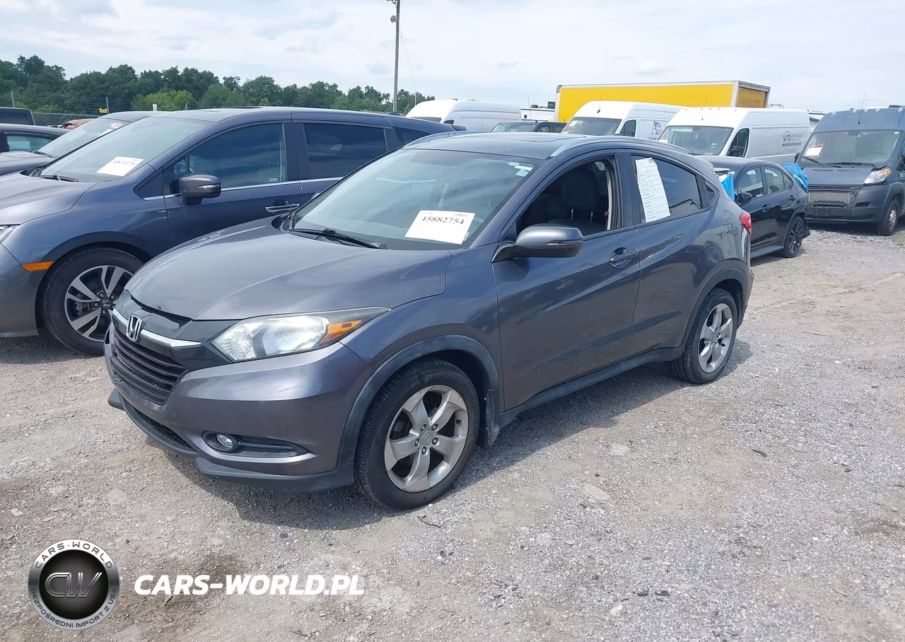 2016 Honda Hr-V Ex-L VIN:3CZRU6H7XGM713635 - 2