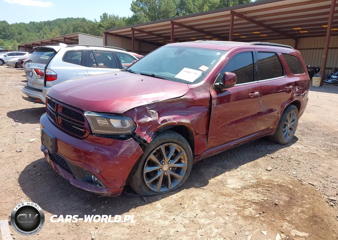 2017 Dodge Durango Gt Awd VIN:1C4RDJDG2HC931263 - 2