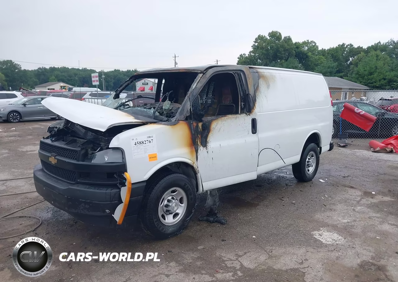 2021 Chevrolet Express Cargo Rwd 2500 Regular Wheelbase Wt VIN:1GCWGAFP6M1260211 - 2