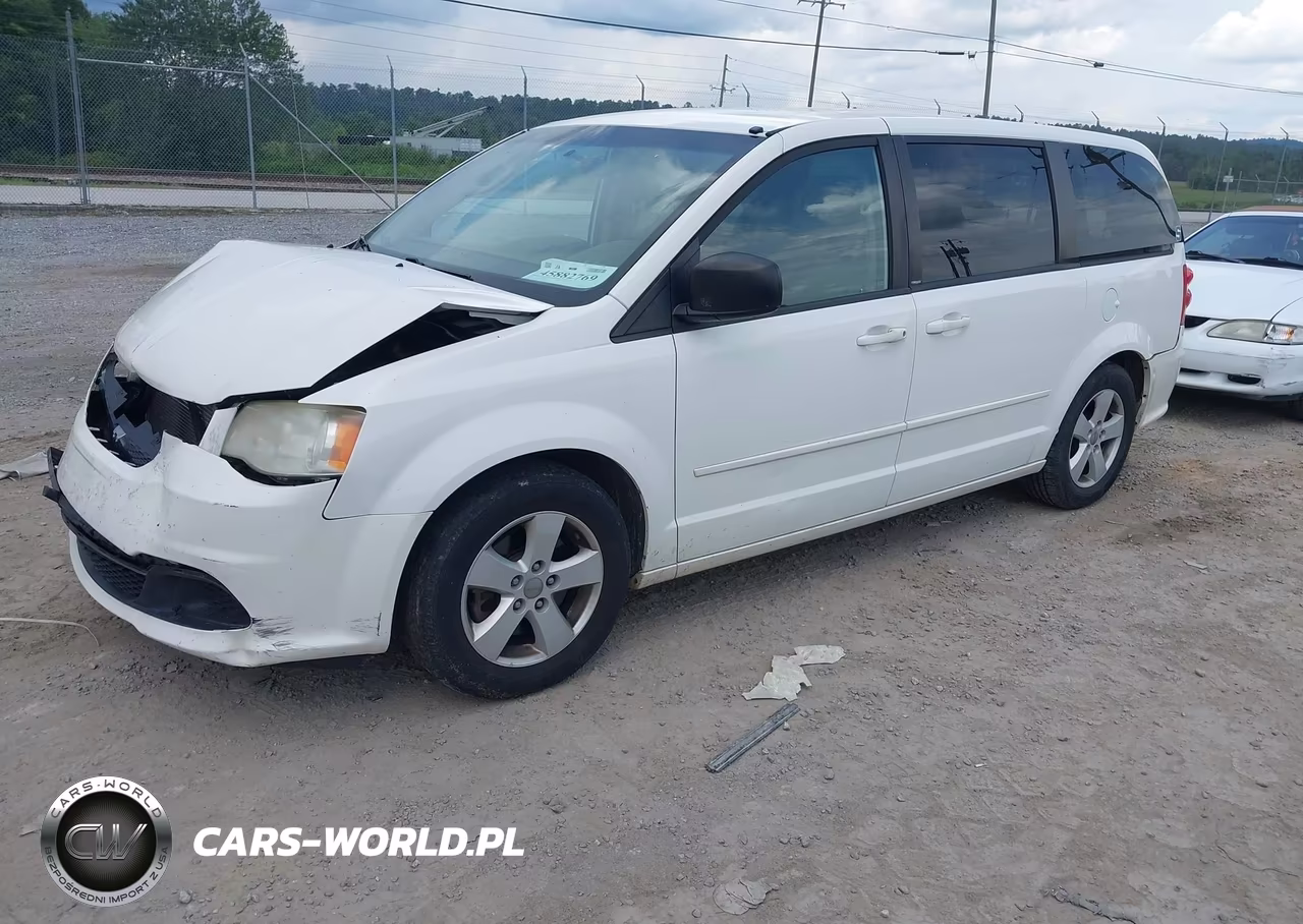 2013 Dodge Grand Caravan Se VIN:2C4RDGBG5DR715575 - 2