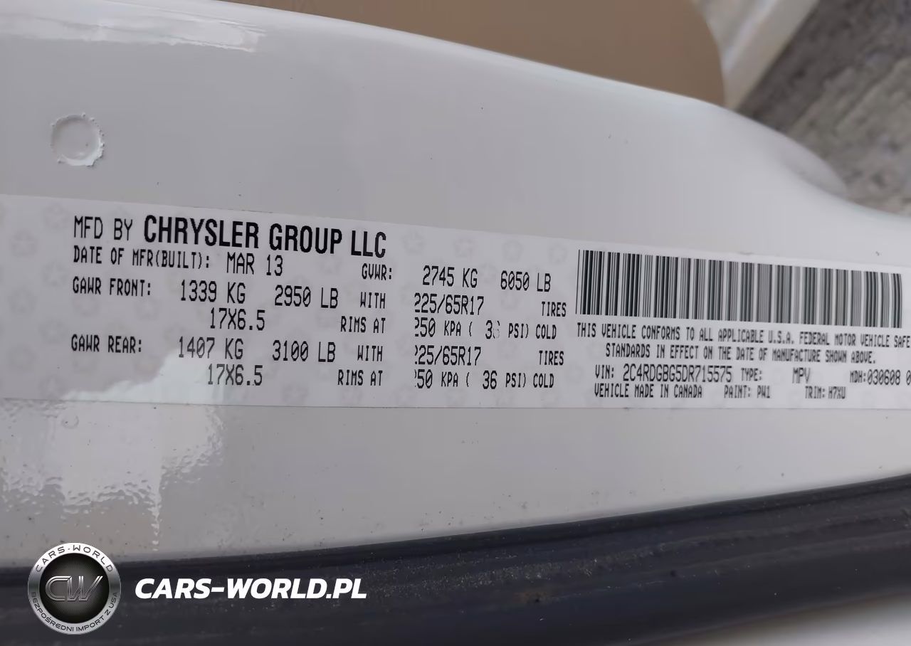 2013 Dodge Grand Caravan Se VIN:2C4RDGBG5DR715575 - 9