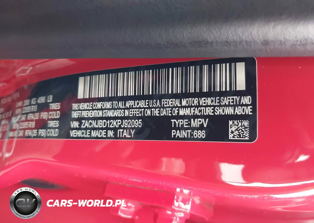 2019 Jeep Renegade Limited 4X4 VIN:ZACNJBD12KPJ92095 - 9
