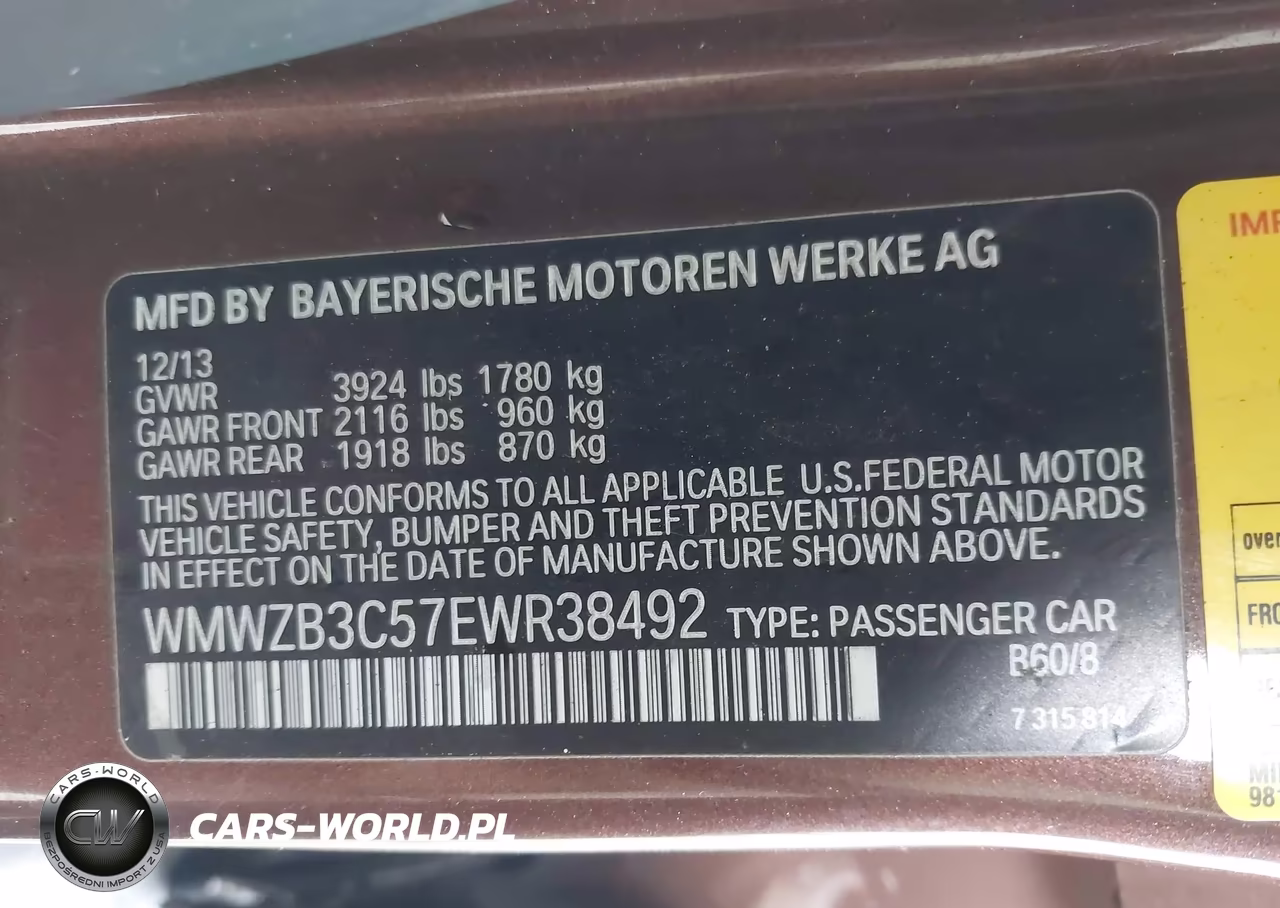 2014 Mini Countryman Cooper VIN:WMWZB3C57EWR38492 - 9