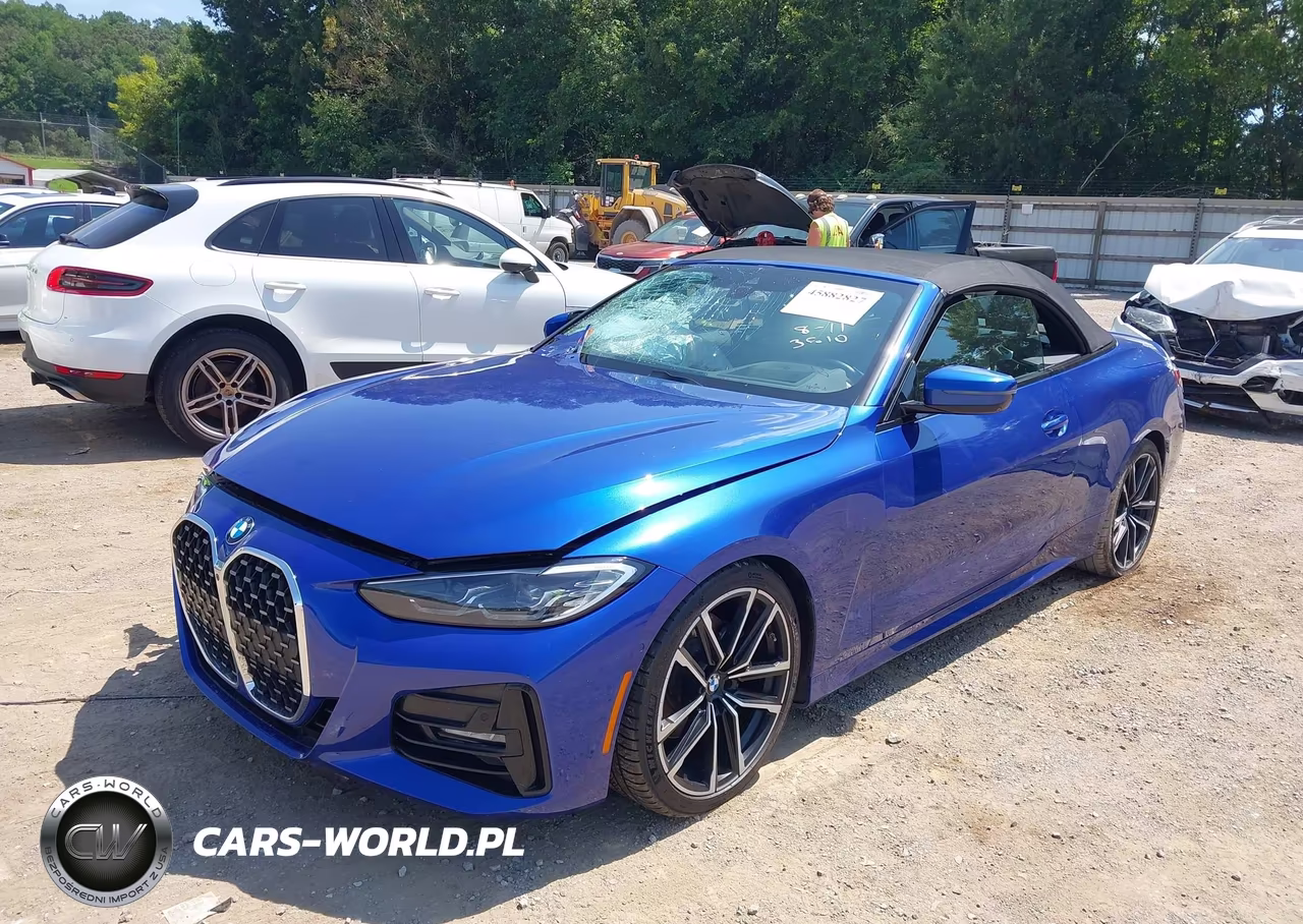 2021 BMW 430I VIN:WBA23AT04MCG33610 - 2