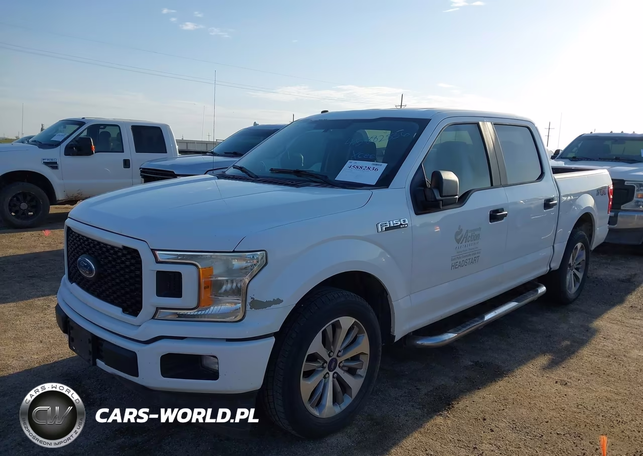 2018 Ford F-150 Xl VIN:1FTEW1C52JKF74476 - 2