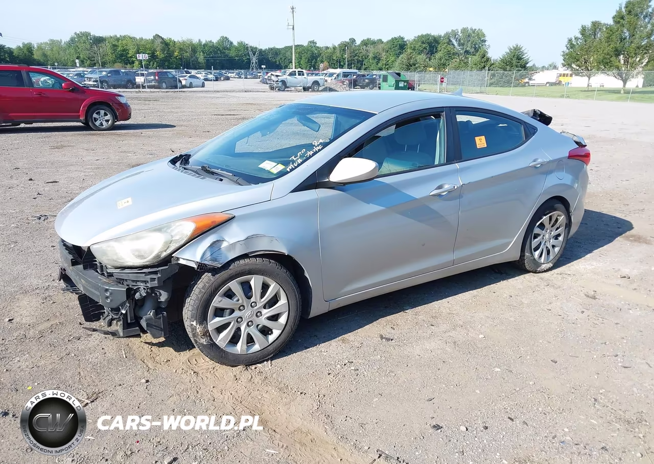 2011 Hyundai Elantra Gls VIN:5NPDH4AE4BH000911 - 2