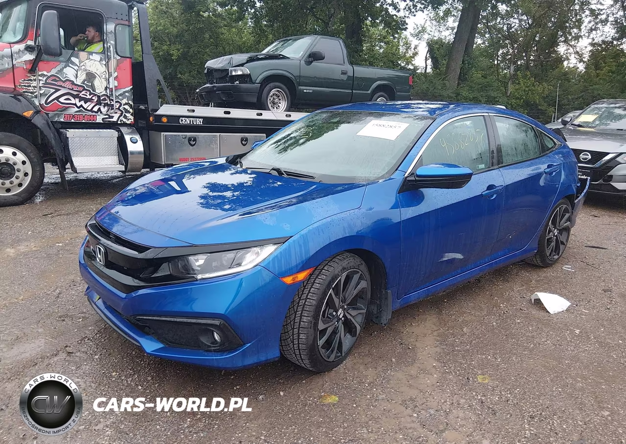 2020 Honda Civic Sport VIN:2HGFC2F82LH544611 - 2