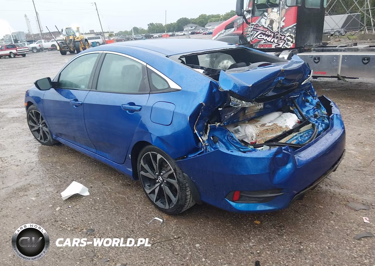 2020 Honda Civic Sport VIN:2HGFC2F82LH544611 - 3