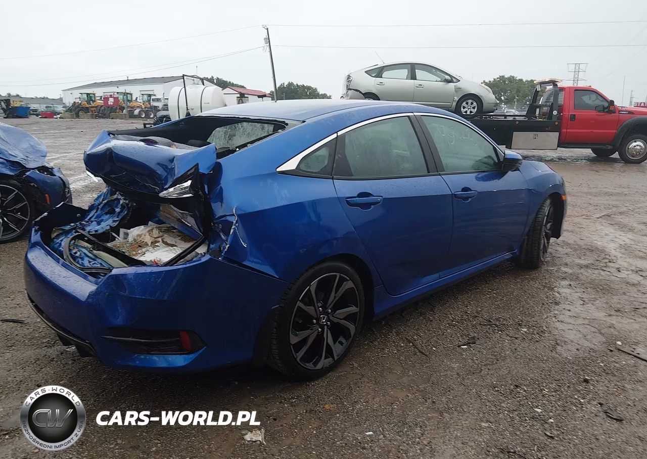 2020 Honda Civic Sport VIN:2HGFC2F82LH544611 - 4