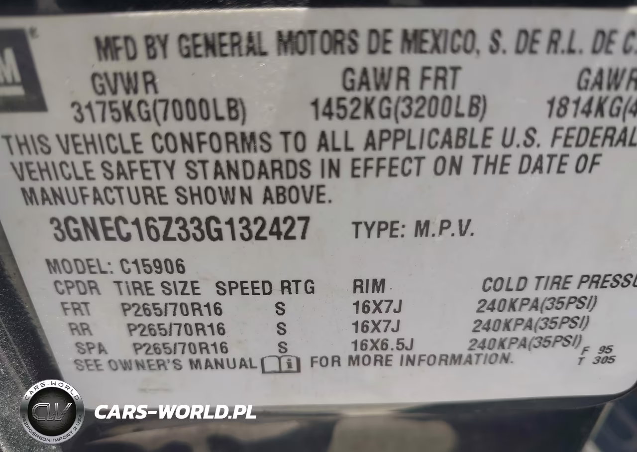2003 Chevrolet Suburban 1500 Ls VIN:3GNEC16Z33G132427 - 9
