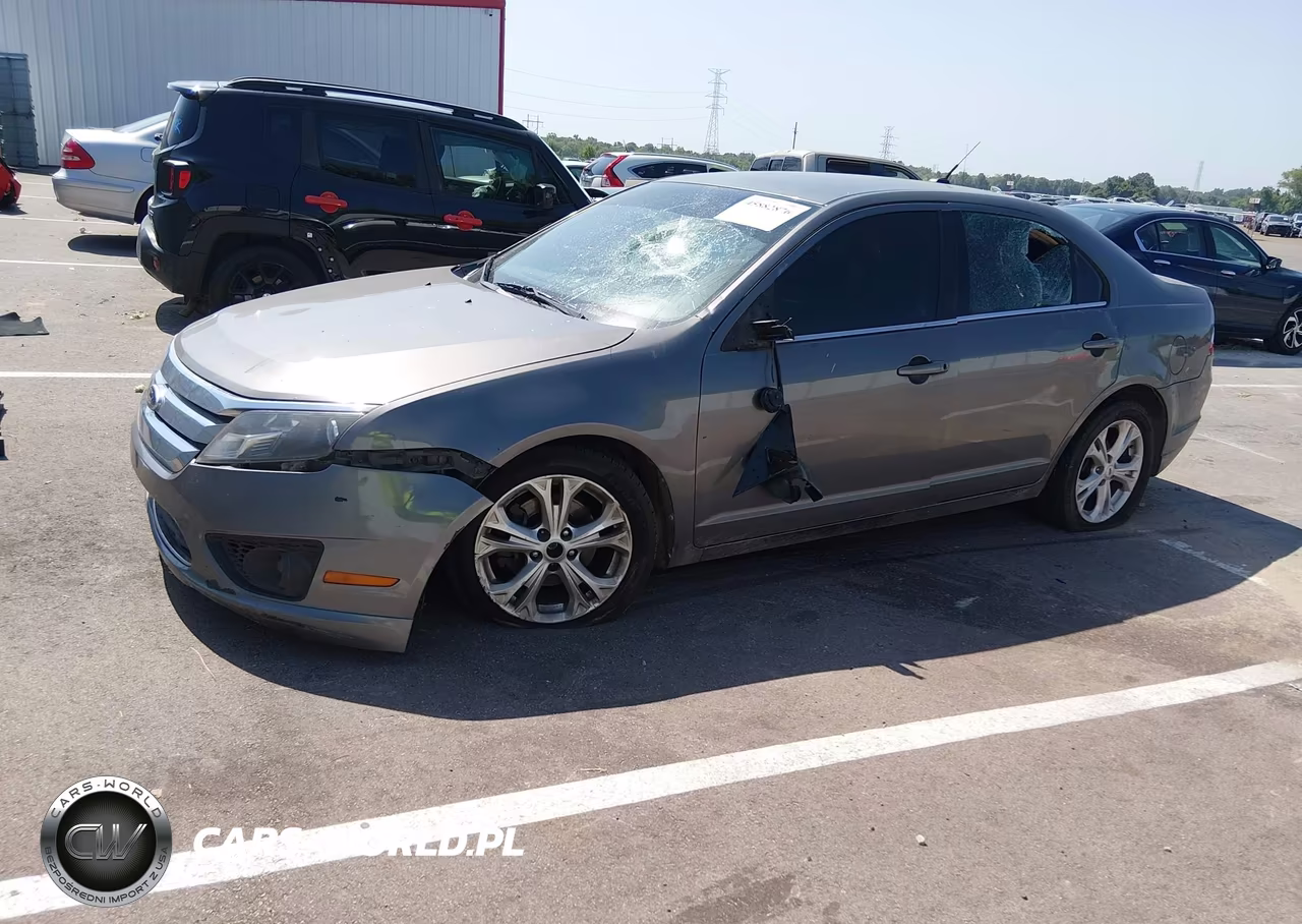 2012 Ford Fusion Se VIN:3FAHP0HAXCR425585 - 2