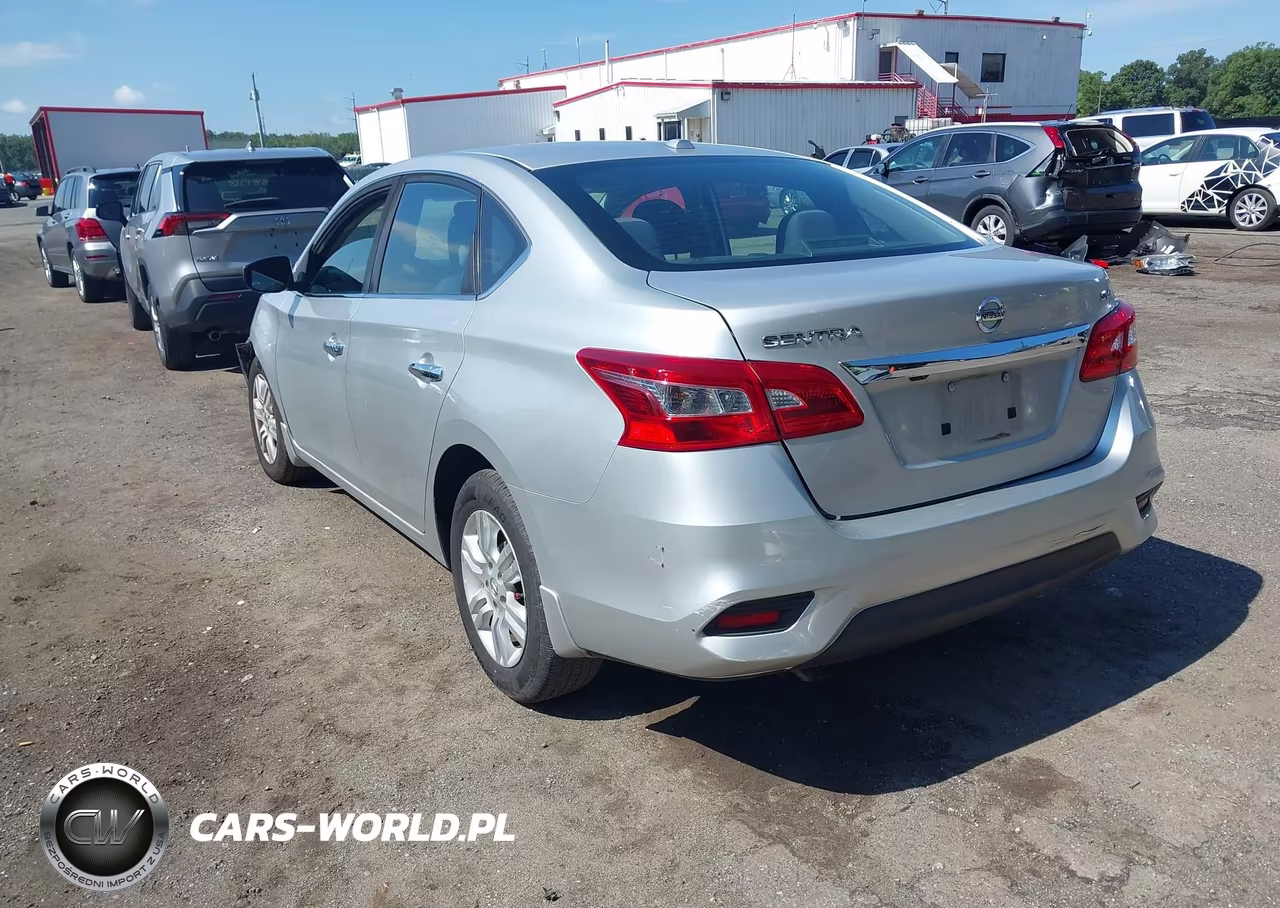 2017 Nissan Sentra Sv VIN:3N1AB7AP0HY337162 - 3