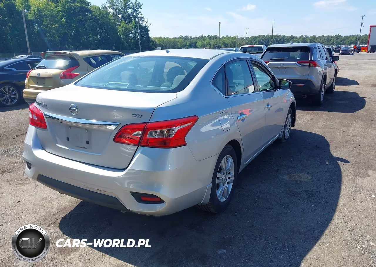 2017 Nissan Sentra Sv VIN:3N1AB7AP0HY337162 - 4