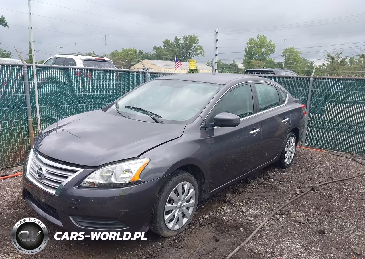 2014 Nissan Sentra Fe+ S-Fe+ Sv-S-Sl-Sr-Sv VIN:3N1AB7AP4EL673633 - 2