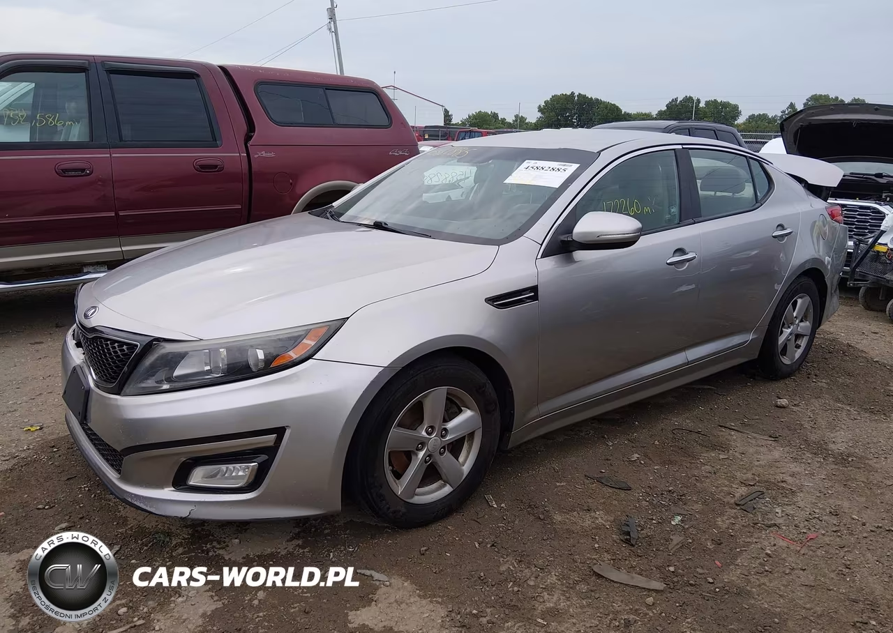 2014 Kia Optima Lx VIN:5XXGM4A79EG320204 - 2