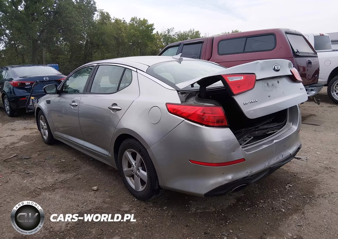 2014 Kia Optima Lx VIN:5XXGM4A79EG320204 - 3