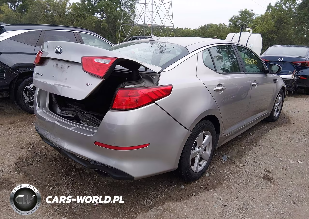 2014 Kia Optima Lx VIN:5XXGM4A79EG320204 - 4