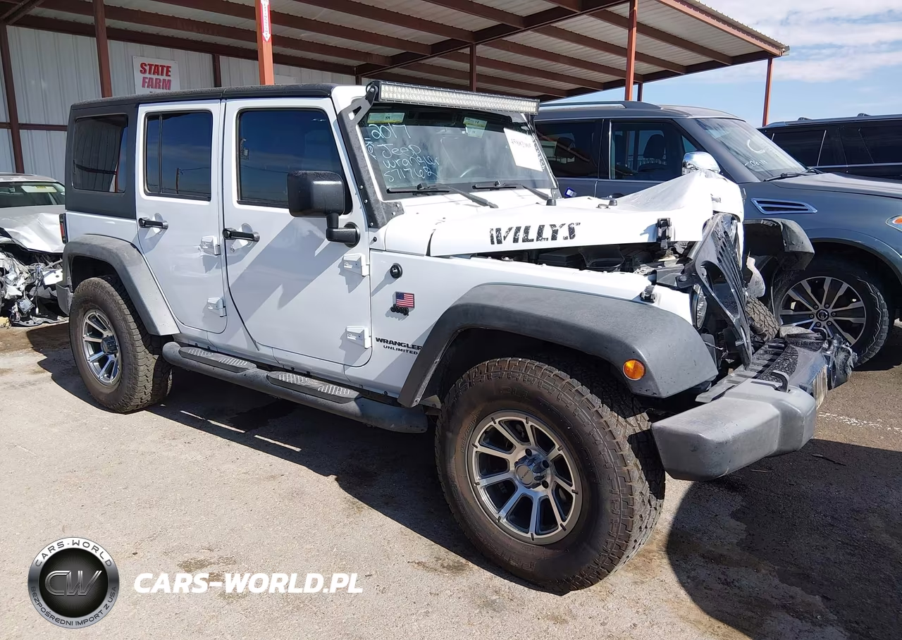 2017 Jeep Wrangler Unlimited Willys Wheeler VIN:1C4BJWDG6HL571762 - 1