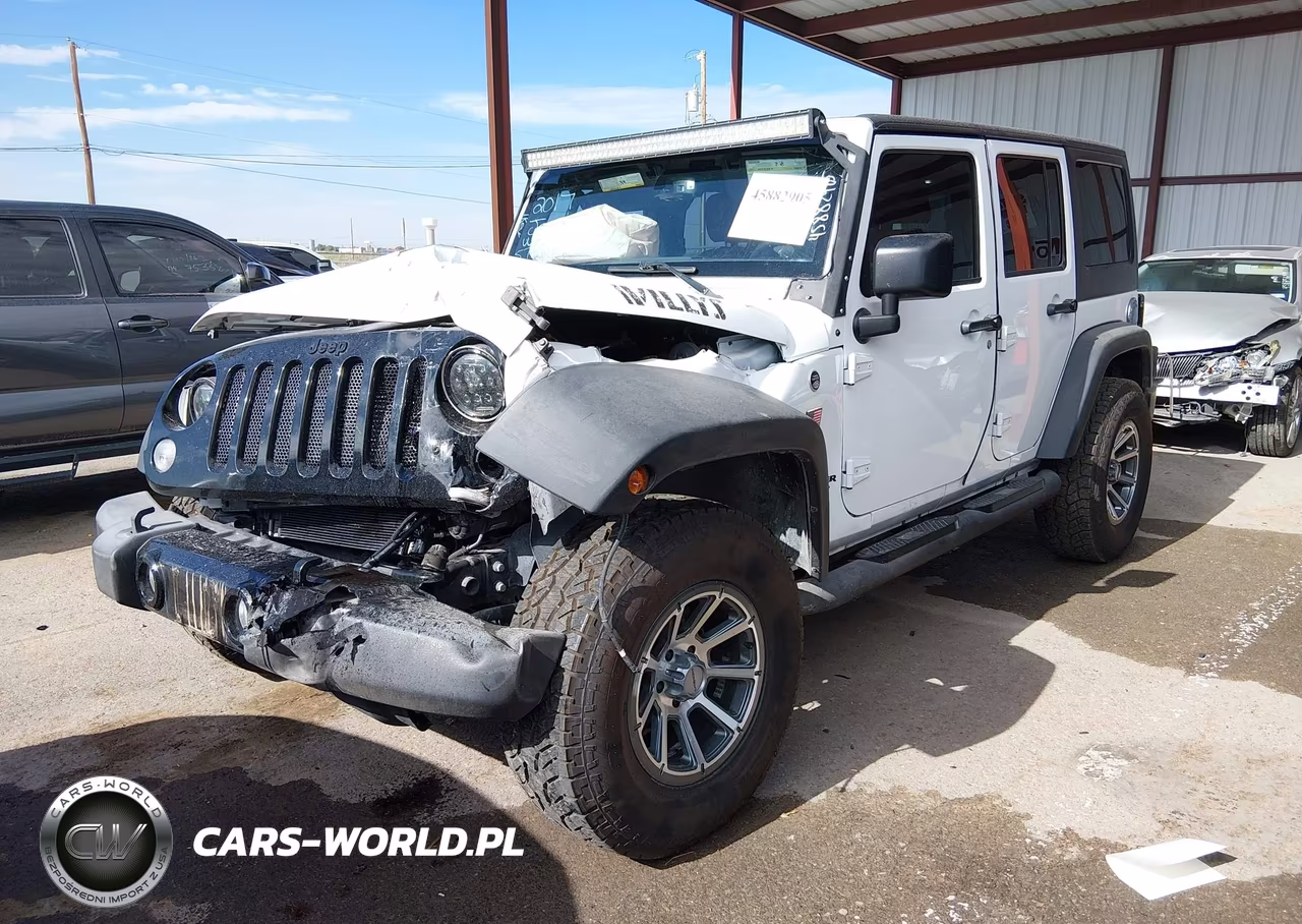 2017 Jeep Wrangler Unlimited Willys Wheeler VIN:1C4BJWDG6HL571762 - 2