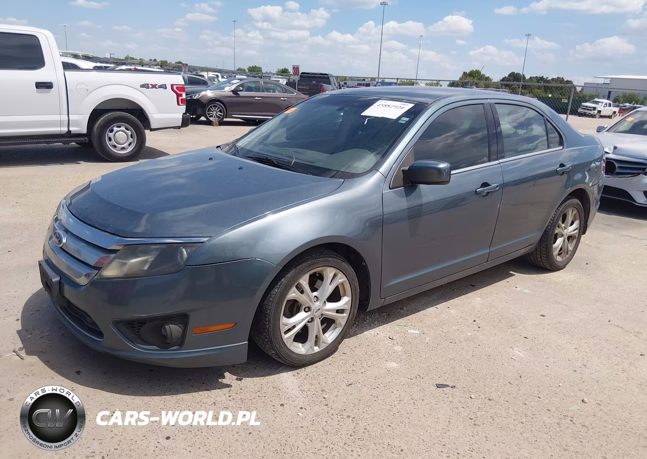 2012 Ford Fusion Se VIN:3FAHP0HA9CR188409 - 2