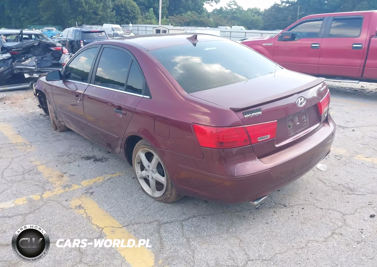 2009 Hyundai Sonata Se V6 VIN:5NPEU46F59H520076 - 3