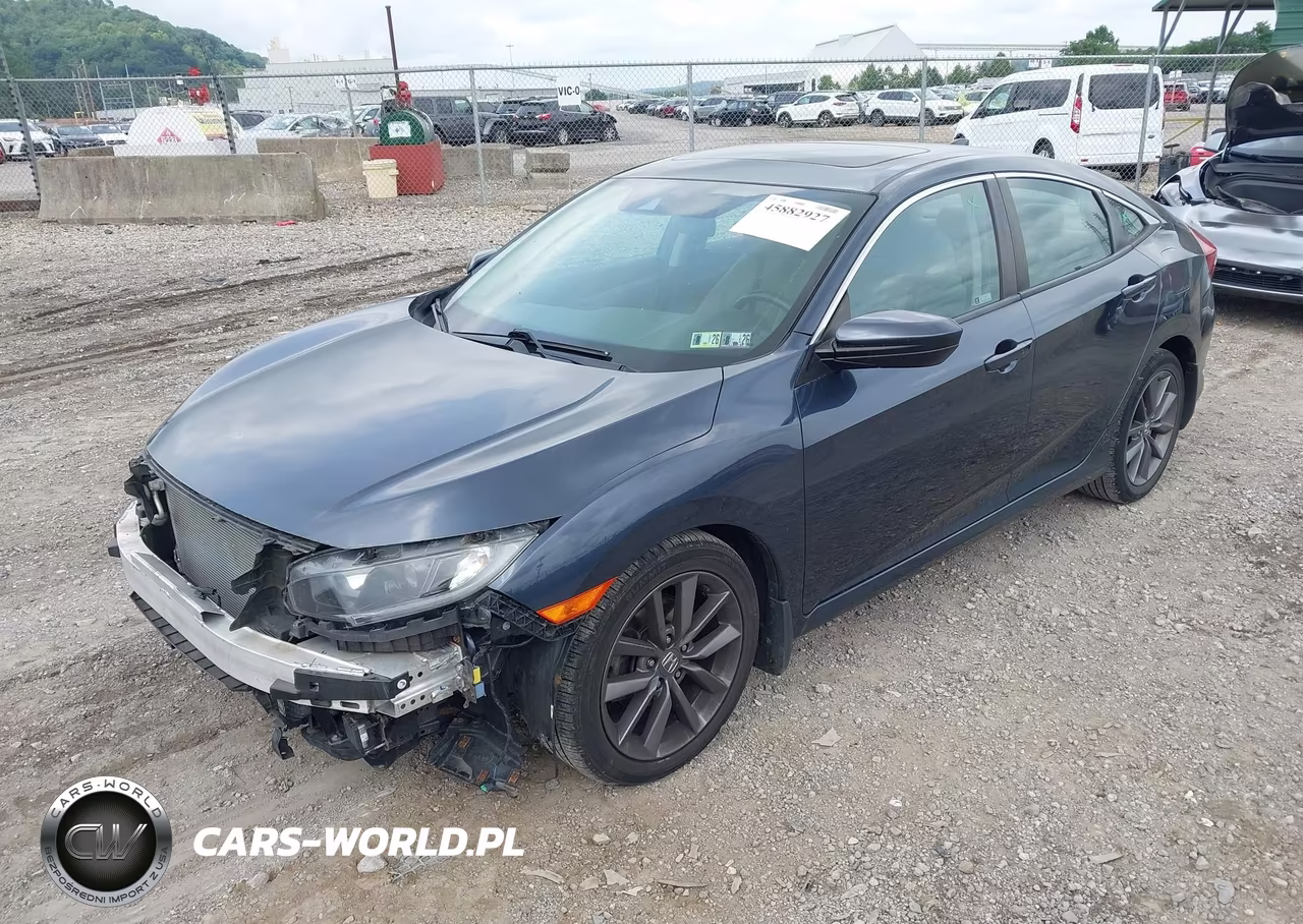 2020 Honda Civic Ex VIN:19XFC1F39LE211752 - 2