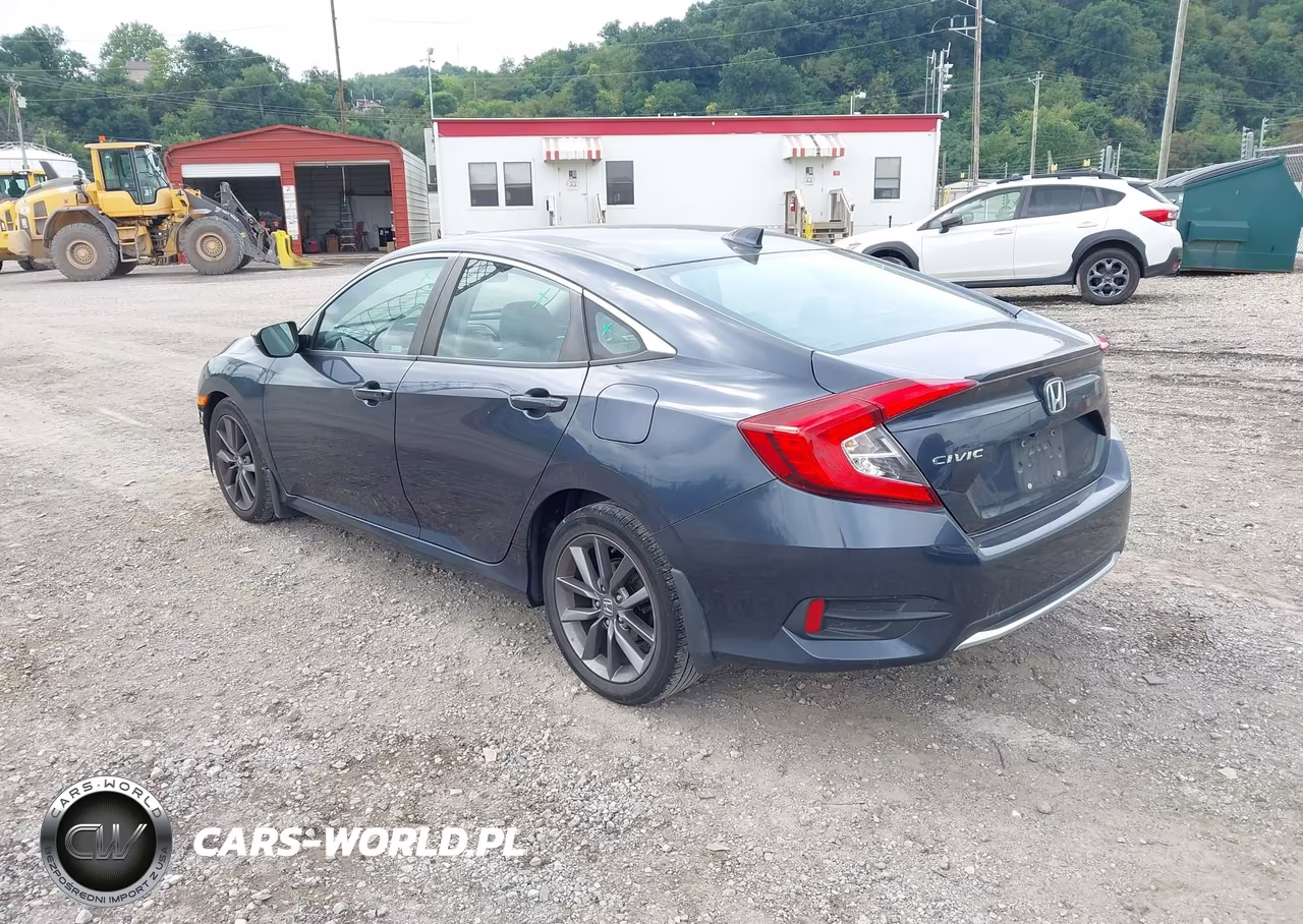 2020 Honda Civic Ex VIN:19XFC1F39LE211752 - 3