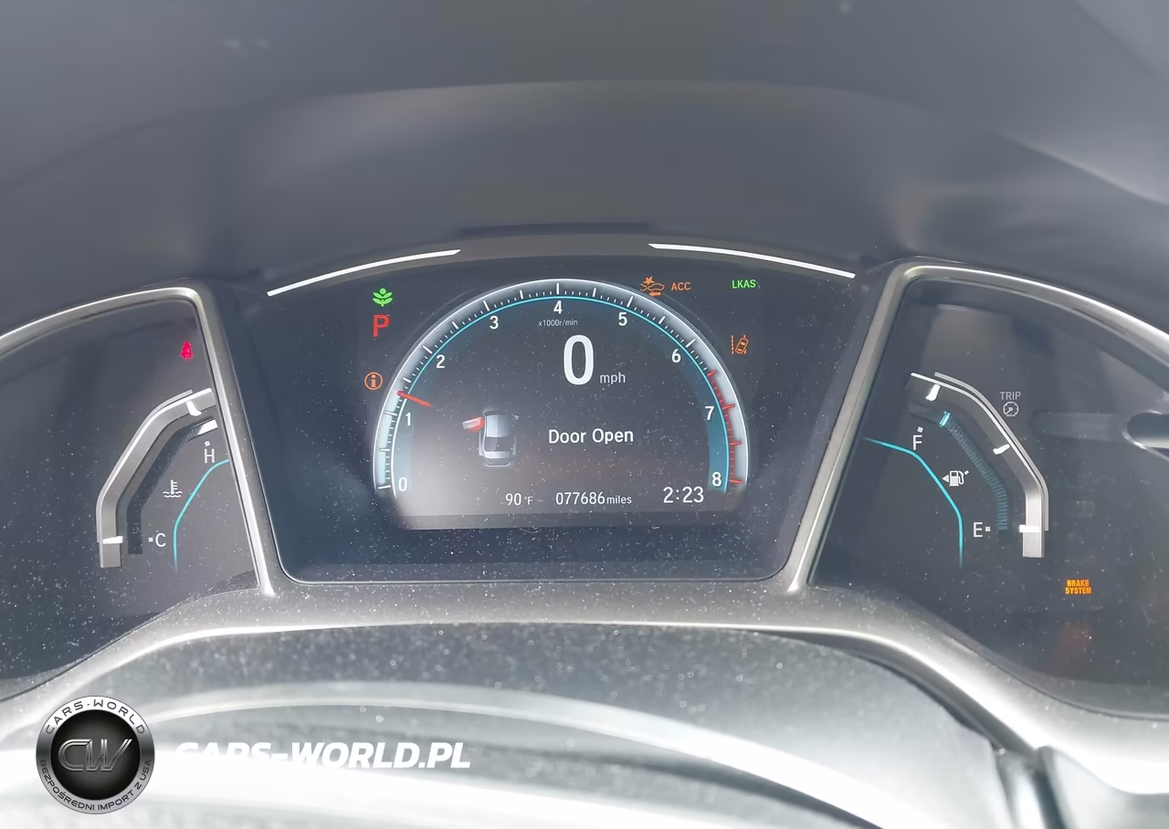 2020 Honda Civic Ex VIN:19XFC1F39LE211752 - 7