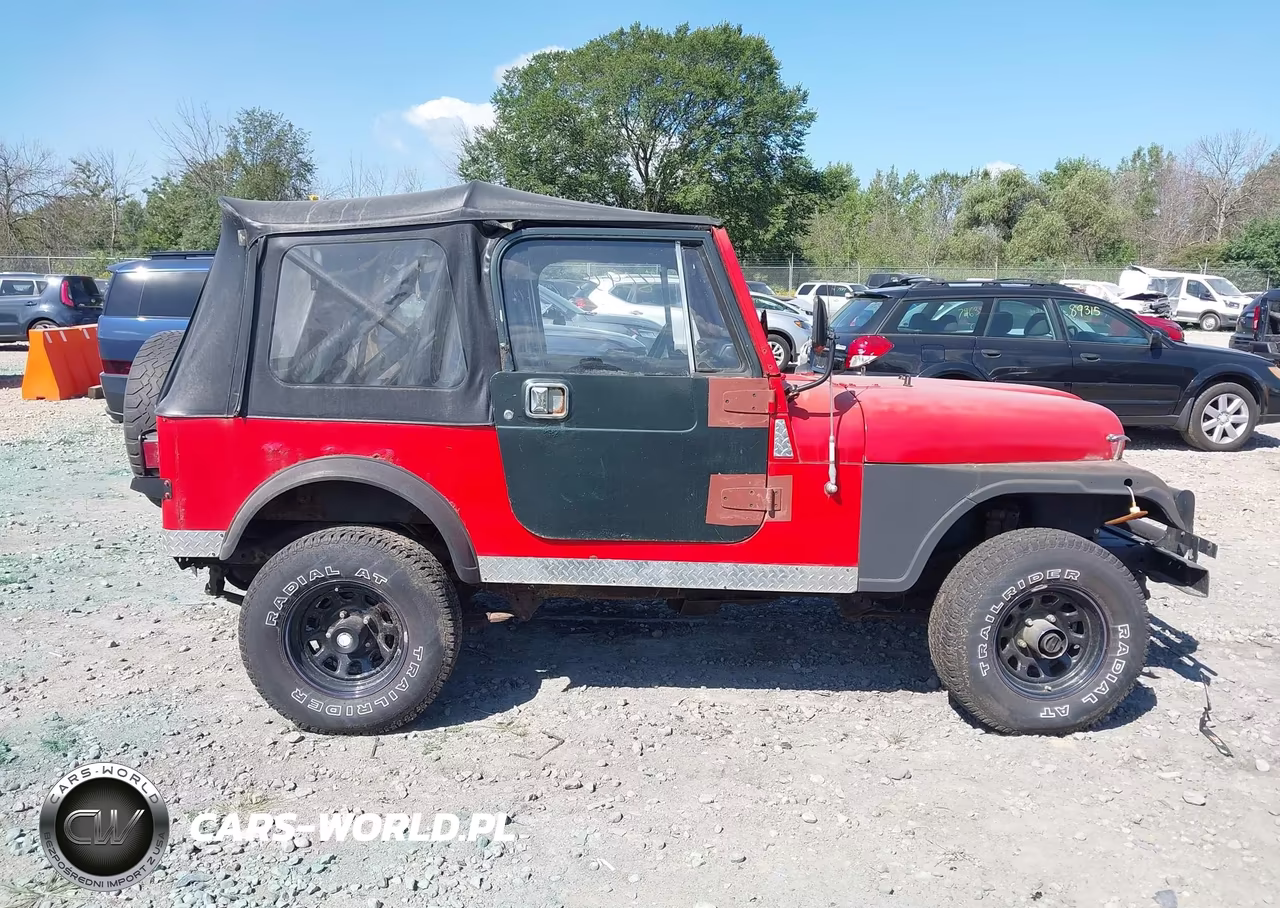 1986 Jeep Jeep Cj7 VIN:1JCCM87E7GT100198 - 13