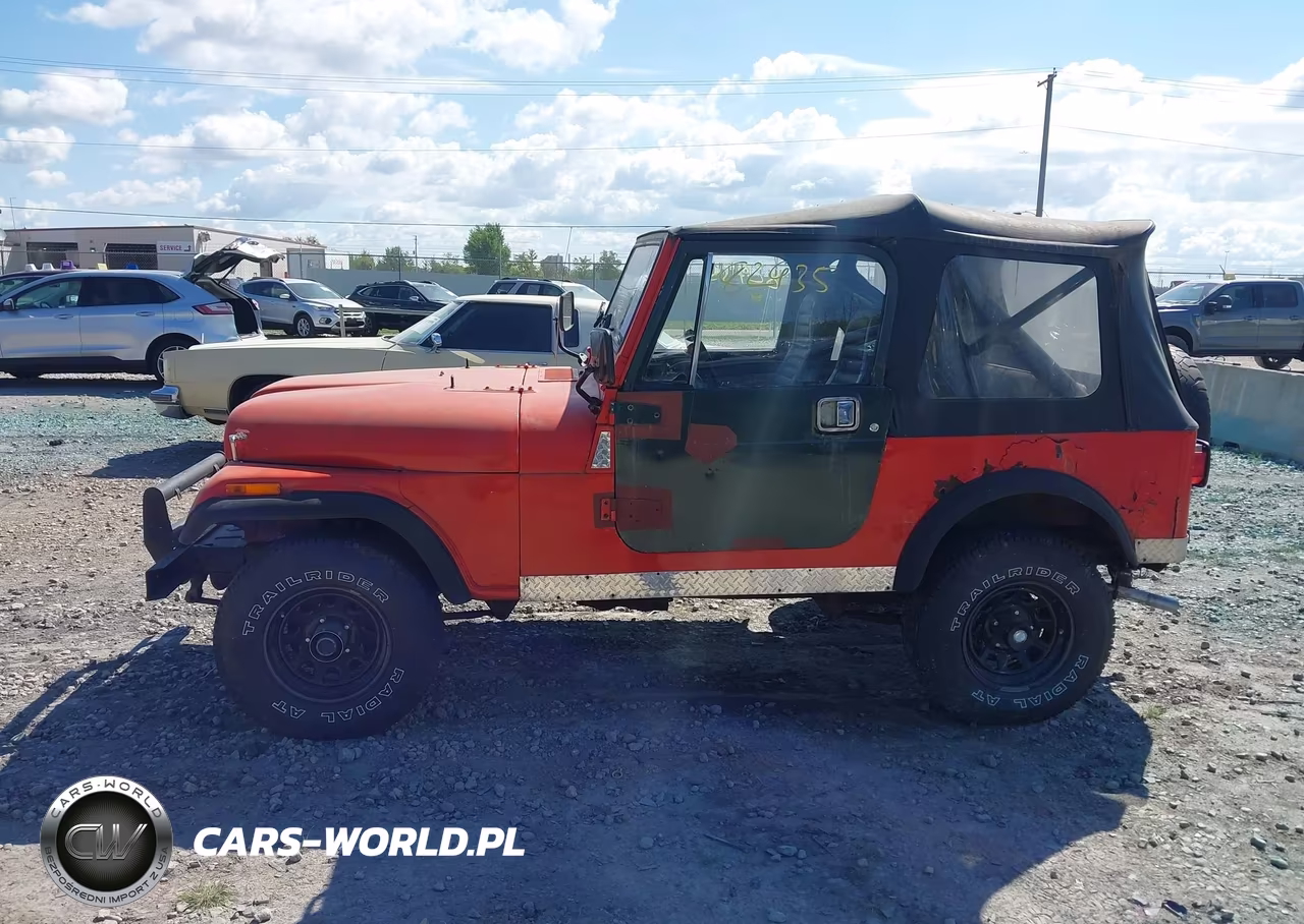 1986 Jeep Jeep Cj7 VIN:1JCCM87E7GT100198 - 14