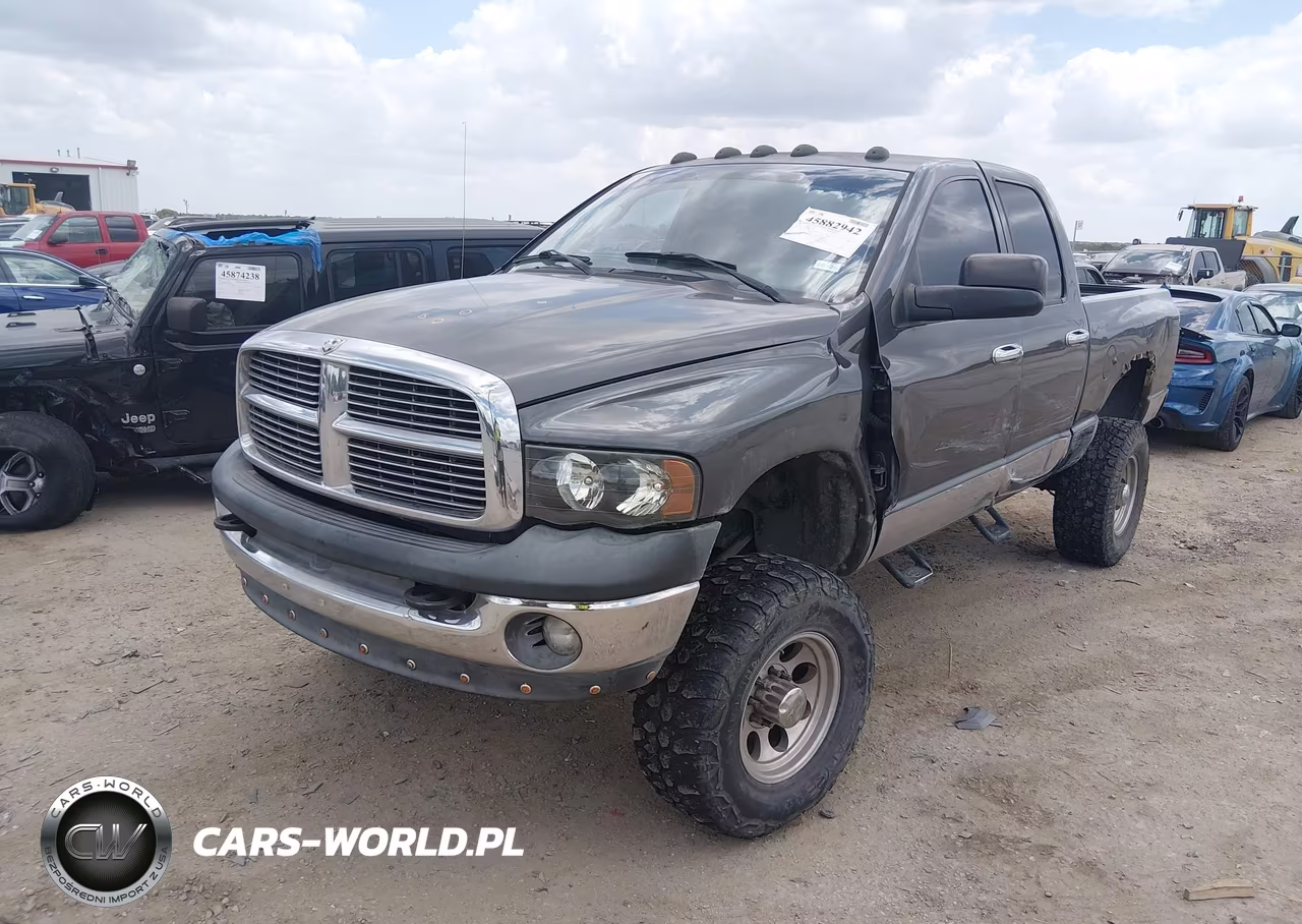 2003 Dodge Ram 2500 Slt-Laramie-St VIN:1D7KU28D73J567438 - 2