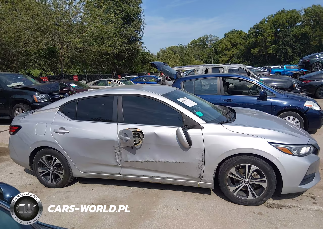 2021 Nissan Sentra Sv Xtronic Cvt VIN:3N1AB8CV3MY255888 - 13