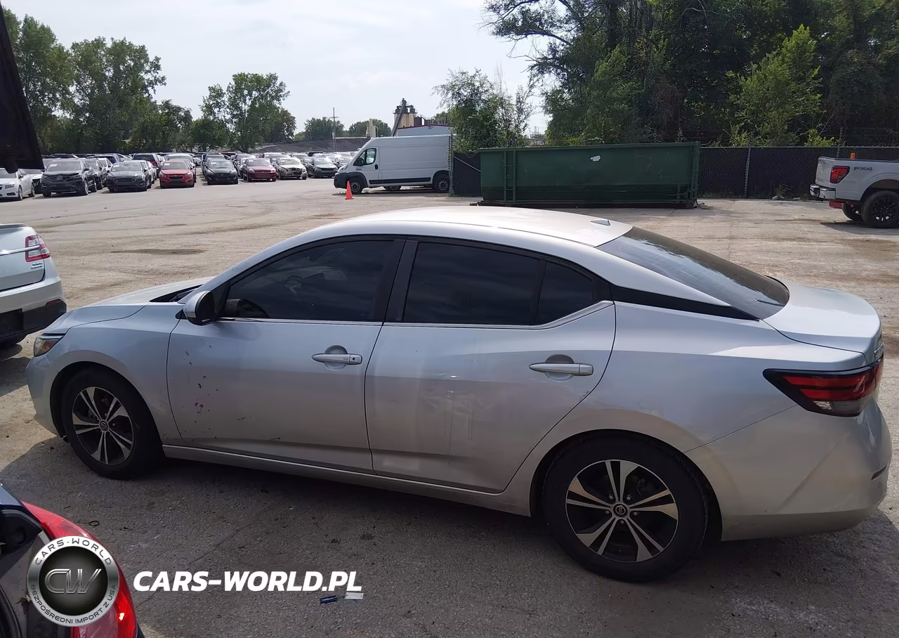 2021 Nissan Sentra Sv Xtronic Cvt VIN:3N1AB8CV3MY255888 - 14