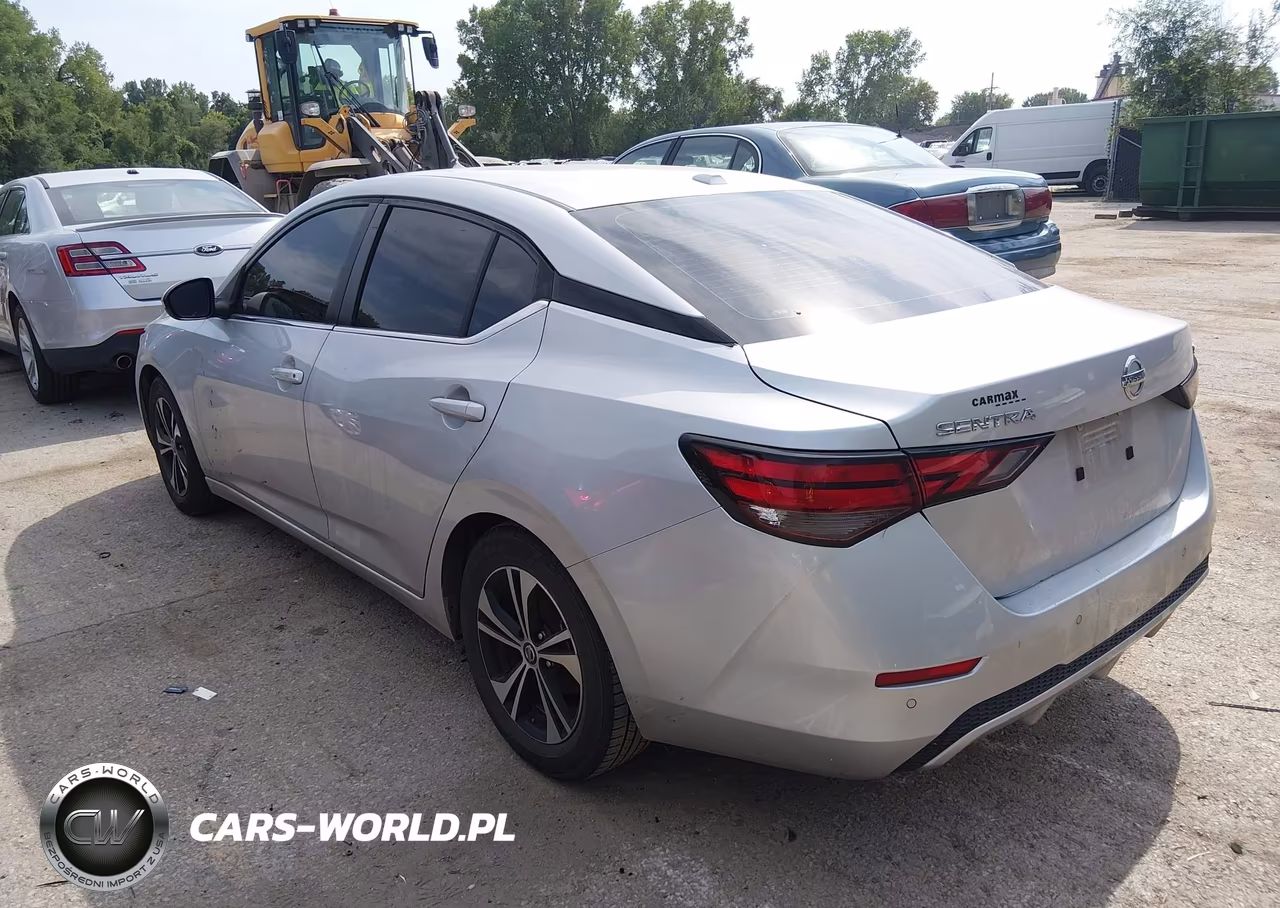 2021 Nissan Sentra Sv Xtronic Cvt VIN:3N1AB8CV3MY255888 - 3