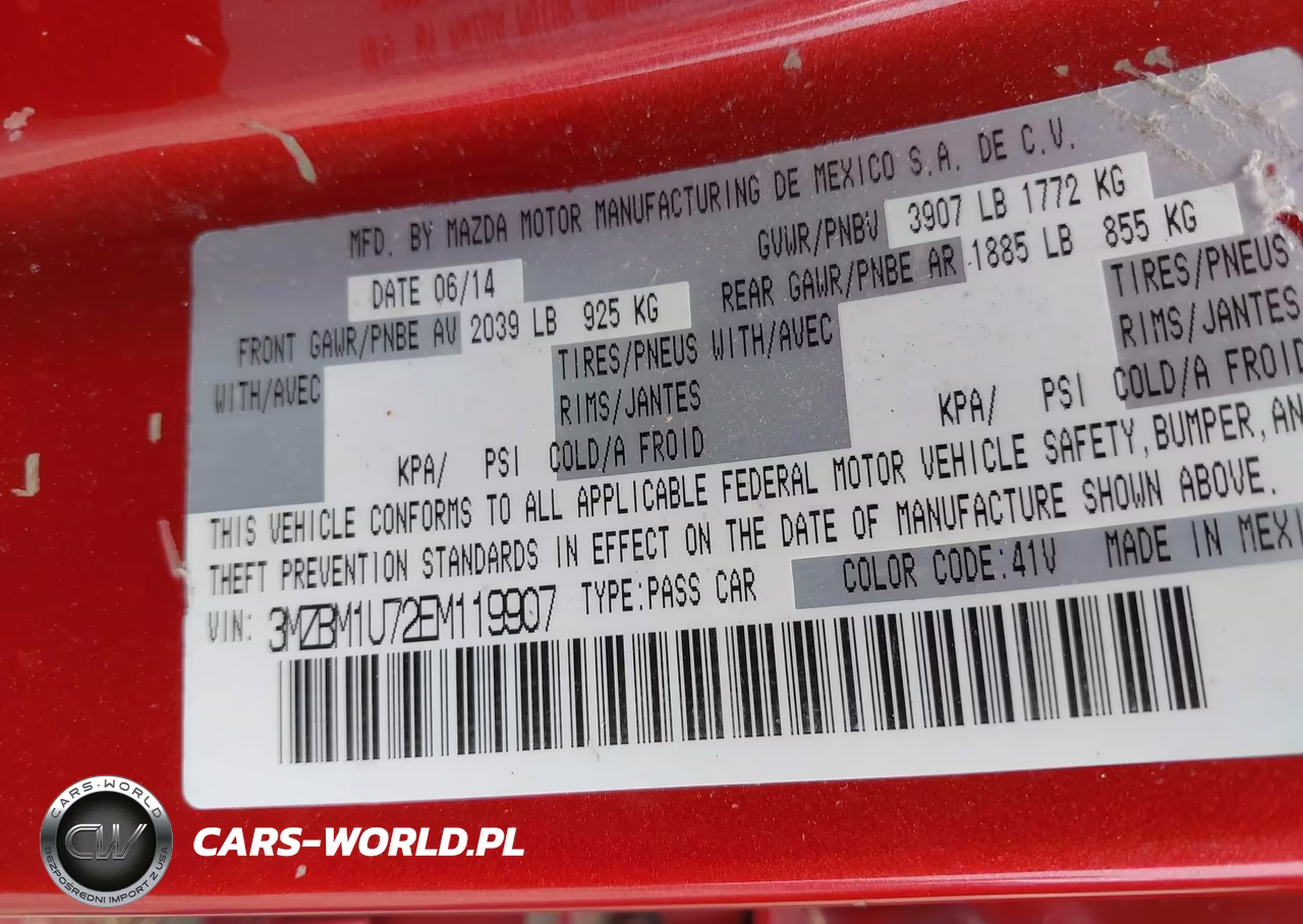 2014 Mazda Mazda3 I Sport VIN:3MZBM1U72EM119907 - 9