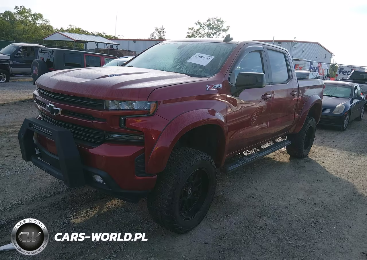 2020 Chevrolet Silverado 1500 4Wd Short Bed Rst VIN:3GCUYEEL4LG215889 - 2