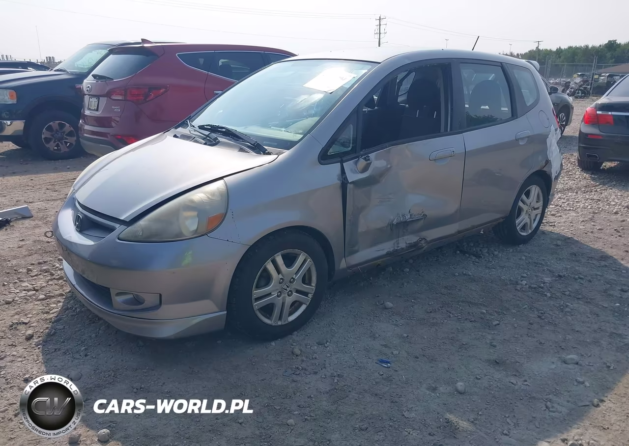 2007 Honda Fit Sport VIN:JHMGD38637S018907 - 2
